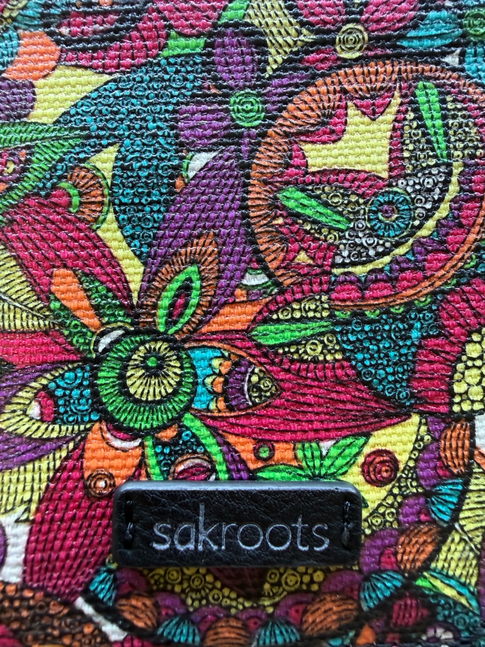 EUC Sakroots Boho Floral Crossbody Bag - Picture 3 of 7